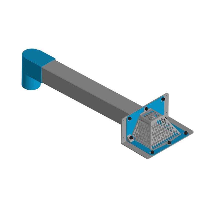 Парапетная воронка VALKOR VK ВПм 100х100х800
